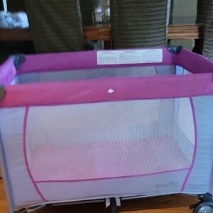 Pink and Purple Playpen